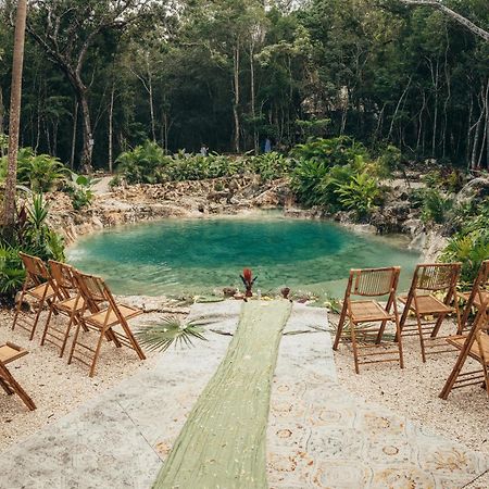 Hotel Amaite Retreat Tulum Macario Gomez Exteriér fotografie