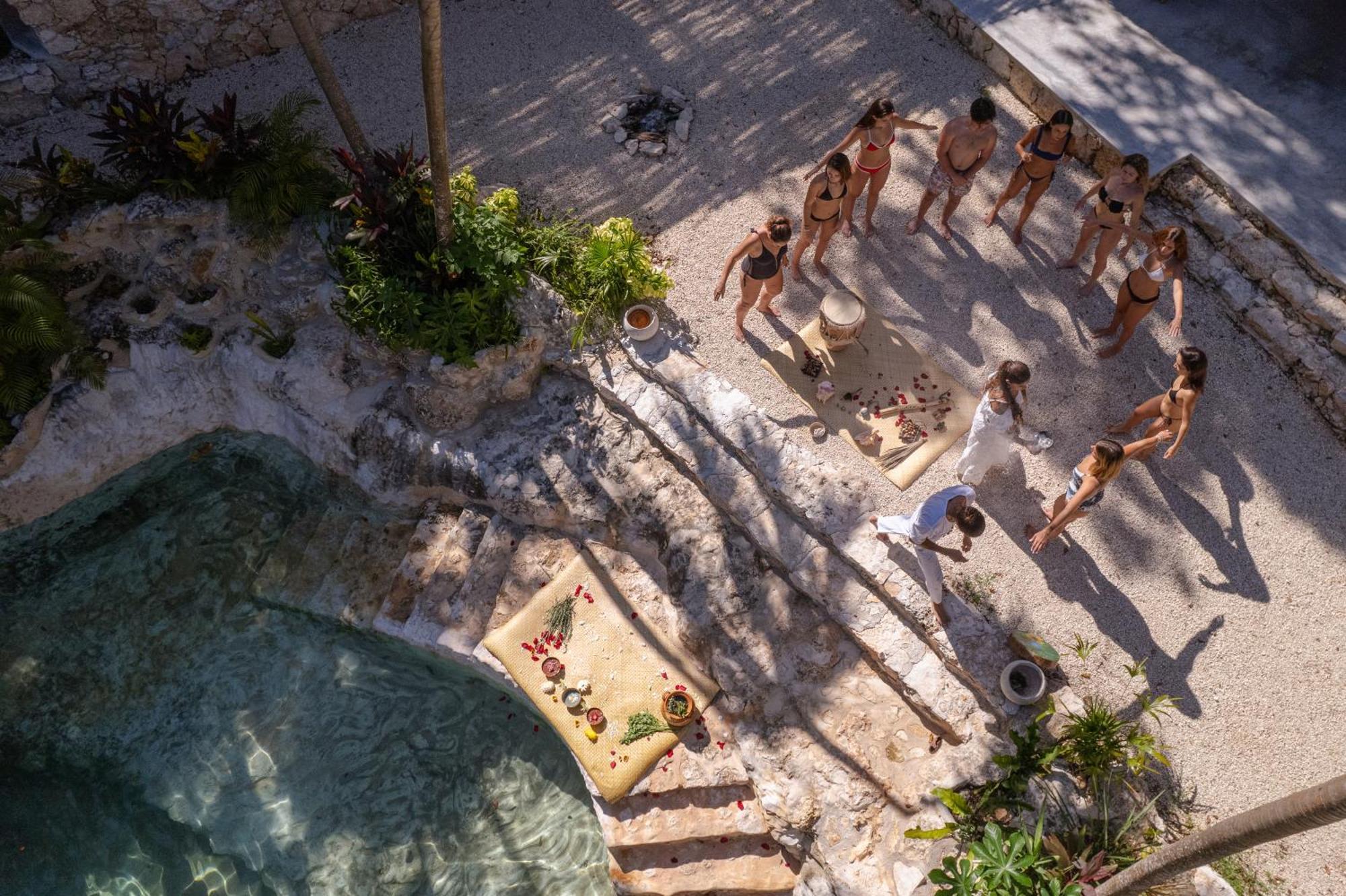 Hotel Amaite Retreat Tulum Macario Gomez Exteriér fotografie
