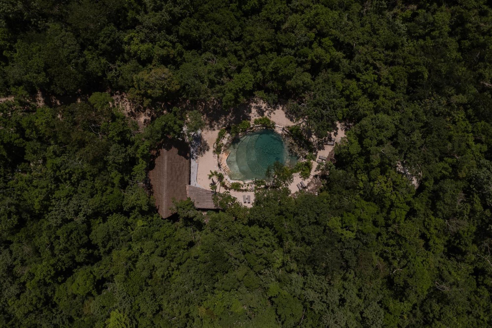 Hotel Amaite Retreat Tulum Macario Gomez Exteriér fotografie