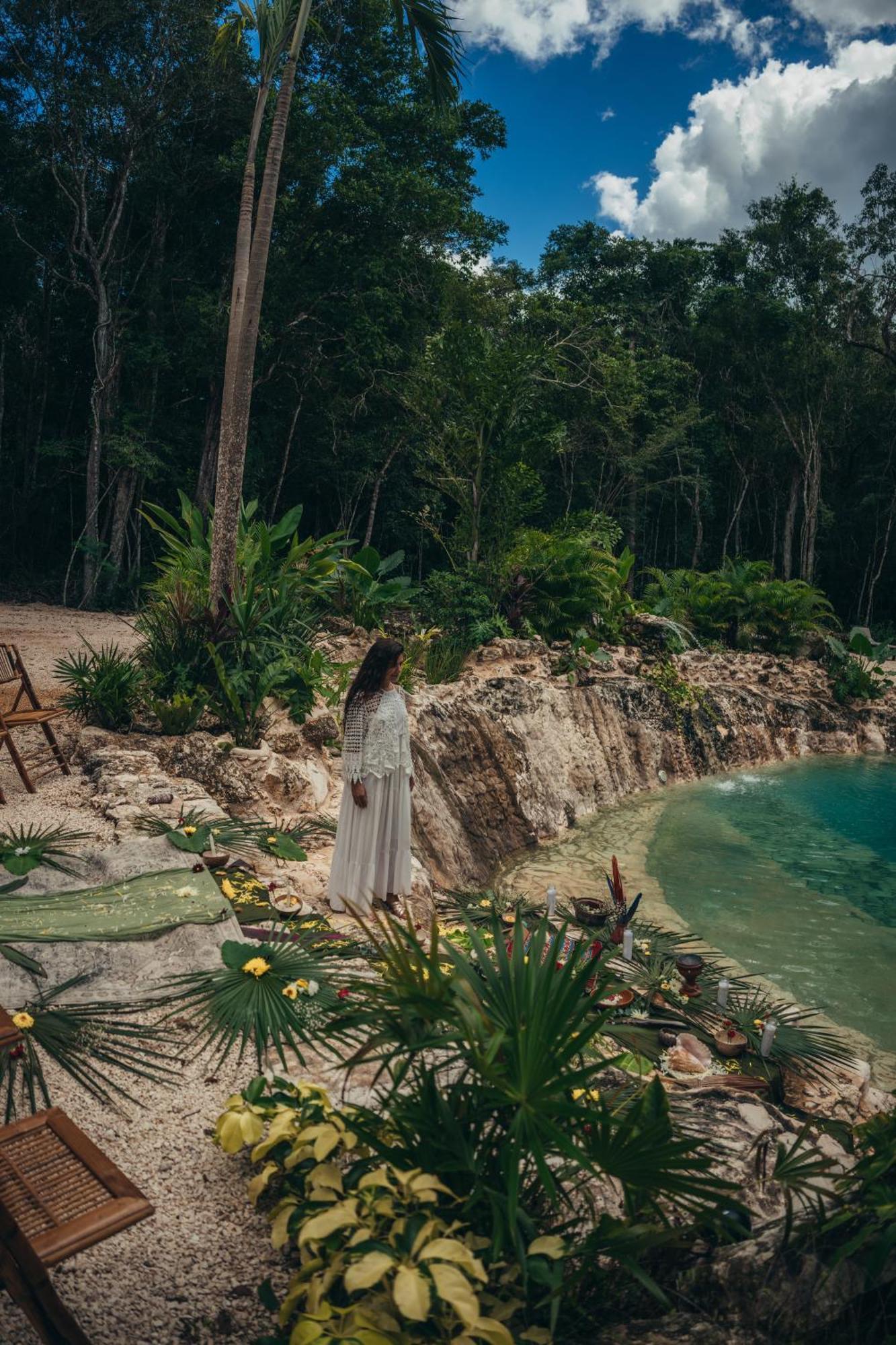 Hotel Amaite Retreat Tulum Macario Gomez Exteriér fotografie