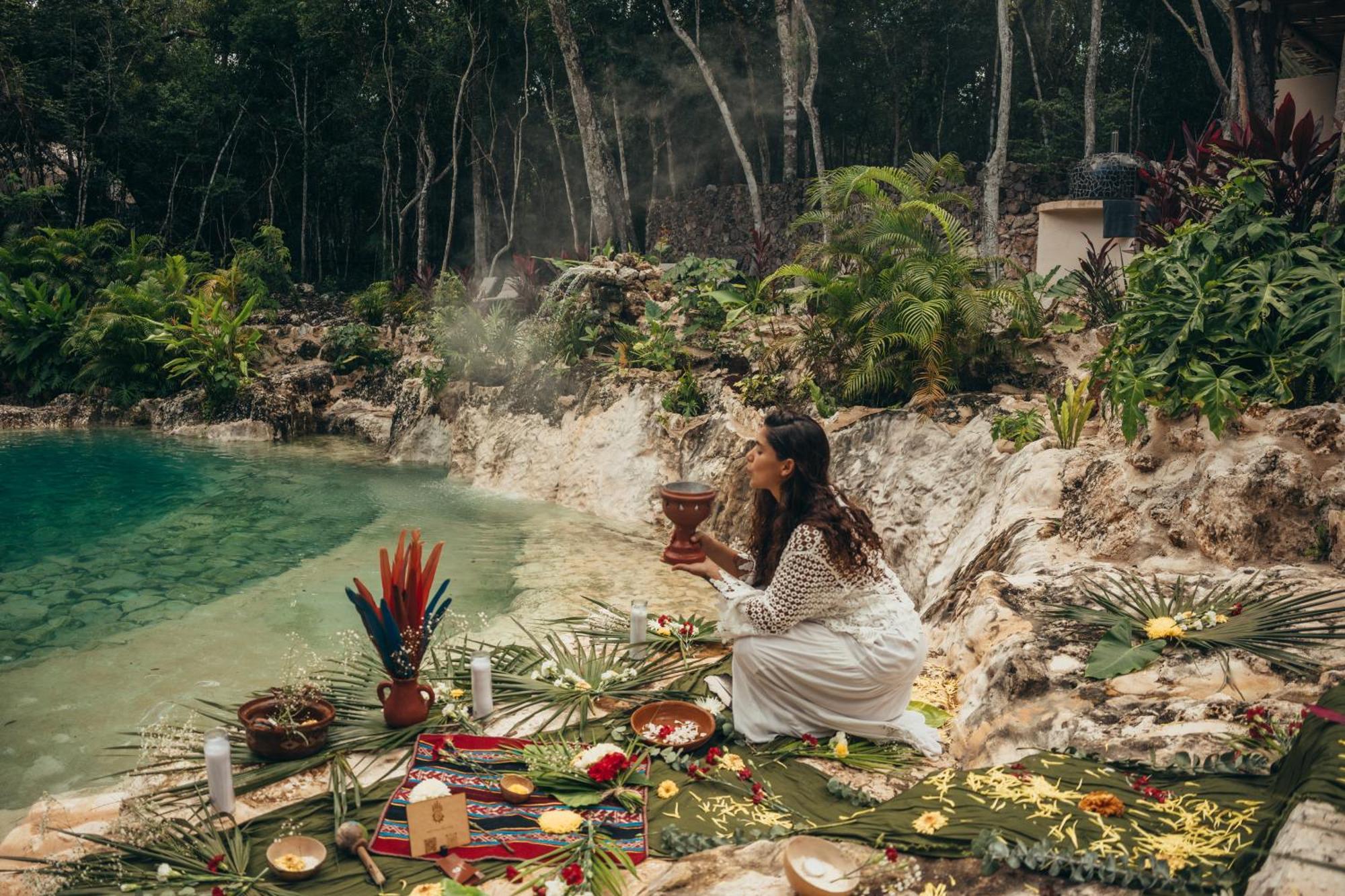 Hotel Amaite Retreat Tulum Macario Gomez Exteriér fotografie