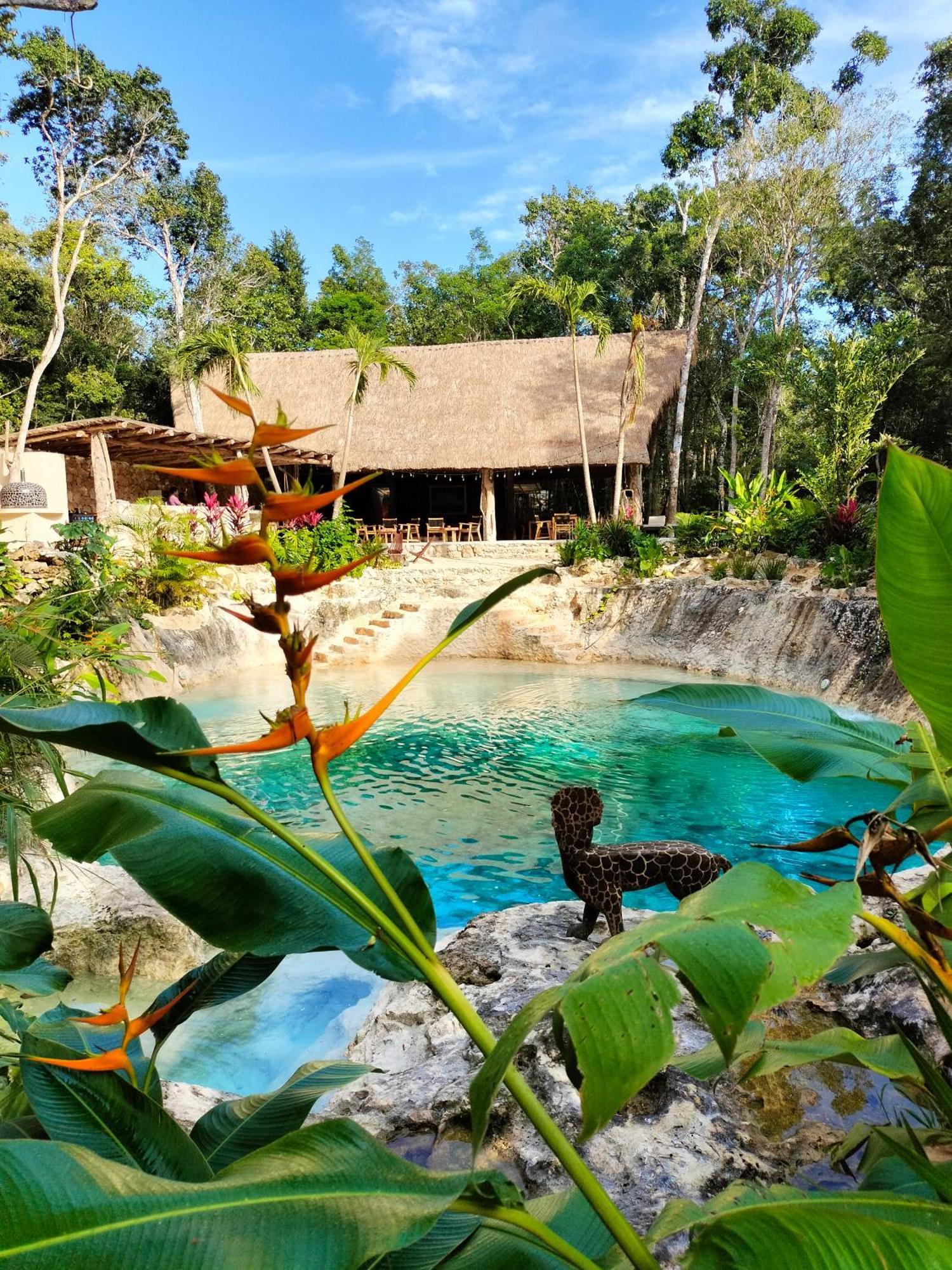 Hotel Amaite Retreat Tulum Macario Gomez Exteriér fotografie